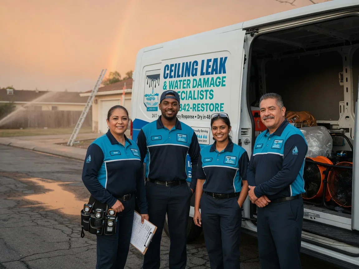 Ceiling Leak Cleanup company in Gales Ferry, CT